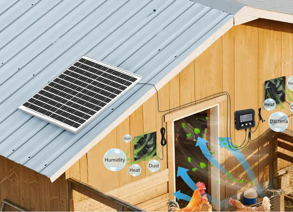 best solar fan for chicken coop
