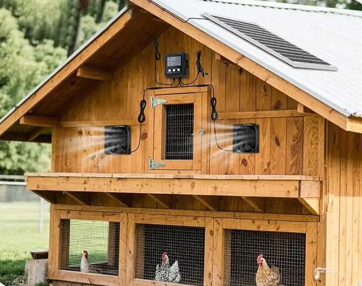 solar fan for chicken coop